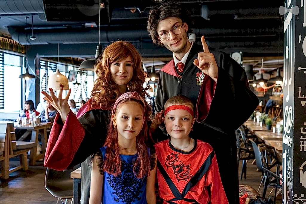 Halloween с Гарри Поттером в ресторане 